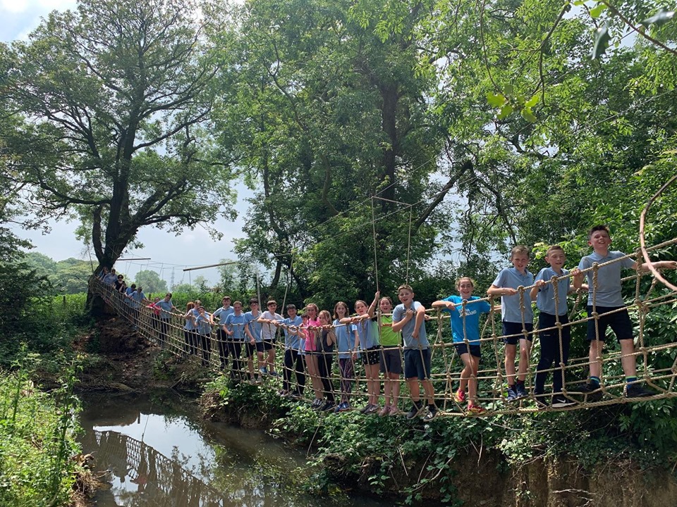 Burma bridge (V Bridge)